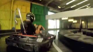 Slideways Go Karting Brisbane Eagle Farm New Track On Board [upl. by Samy]