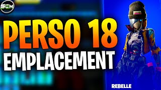 EMPLACEMENT PERSONNAGE N°18 FORTNITE CHAPITRE 4 SAISON 1 EMPLACEMENT PERSONNAGE REBELLE FORTNITE [upl. by Firooc]