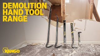 Kangos Range of Demolition Hand Tools [upl. by Nylatsyrc947]