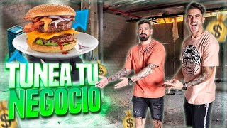 ➤ CONSTRUIMOS una HAMBURGUESERÍA desde 0  TUNEANDO un NEGOCIO 💰 1 [upl. by Adnolahs]