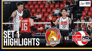 KURASHIKI vs CIGNAL  SET 1 HIGHLIGHTS  2024 PVL INVITATIONAL CONFERENCE  September 11 2024 [upl. by Foley710]