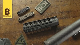 Larry VickersBCM  BCM AR15M16 KMR KEYMOD Free Float Handguard [upl. by Waldemar]