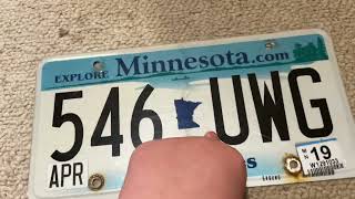 License plate of the day episode 9 [upl. by Pacien]