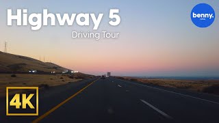 Highway 5 Sunset Drive in California [upl. by Lindie357]