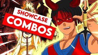 Azim Senko COMBOS AND SHOWCASE  Shindo Life [upl. by Adiaz]