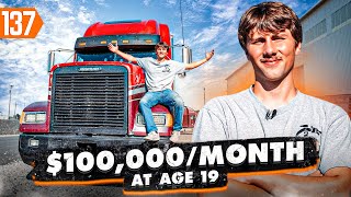 19 YearOld Starts a Trucking Business [upl. by Ias]