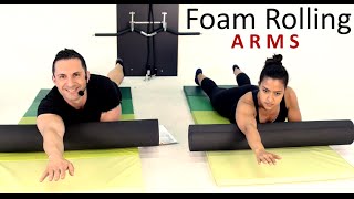 15mins ARMS FOAM ROLLING SESSION Train Along Detox Myofascial Release [upl. by Block250]