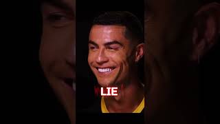 ronaldo lie dectector 😂 [upl. by Jacobba]