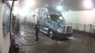 2856 Truck wash at the Bluebeacon Sony HDRAZ1 [upl. by Ijar]