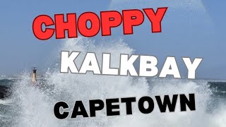 KalkBay  Stormy Seas  South Easter Wind Kicks Off  Cape Town  South Africa 🇿🇦 [upl. by Naujak]