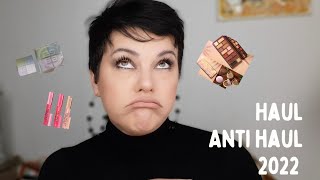 HAUL ANTI HAUL 2022  Comment vous dire  natasha denona too faced dior haul antihaul [upl. by Odelle]