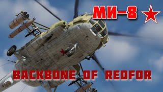 DCS  Mi8  Backbone of Redfor in Blueflag Cinematic [upl. by Adnahsor]