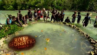 Incredible Tribal Method To Catch Fish  SPECIAL EPISODE  River Monsters [upl. by Avie]