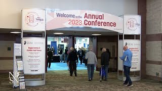 NJ League of Municipalities conference draws thousands [upl. by Ahtiek346]