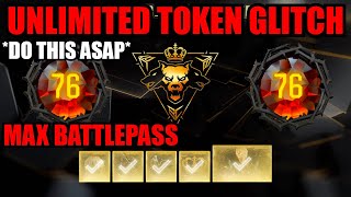 NEW UNLIMITED TOKEN GLITCH BO6 USE ASAP MAX BATTLEPASS BO6 GLITCHES WARZONE GLITCH AFK [upl. by Cathi]