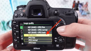 How to Shoot in RAW Format on Nikon D7100 3 Ways to Set up [upl. by Giorgia]