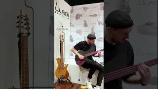 Ulrich Bassdesign Saulus Duo Demo purpleheart bassdemo basstest bassguitar [upl. by Craddock]