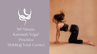 Find the Center 30 Minute Katonah Yoga® Practice [upl. by Tem199]