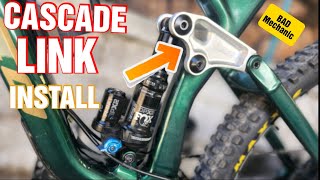 MTB Norco Optic Cascade Link install by worst mechanic [upl. by Dualc]