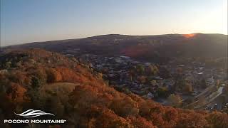 Peak Fall Foliage in Honesdale PA  Time Lapse October 2024 [upl. by Eicram]