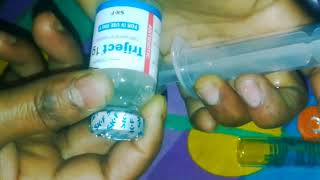 Iv ceftriaxone injection push trijet 1G Intram uscular injection ep 21 [upl. by Hrutkay]