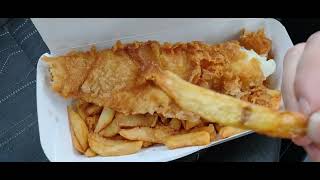 Whitby fish and chips review Misters [upl. by Hamburger]