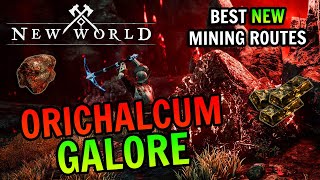 New BEST Orichalcum Farming Routes in New World  This Update is INSANE [upl. by Markowitz377]