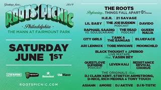 The Roots Picnic 2019 Announce [upl. by Yednarb]