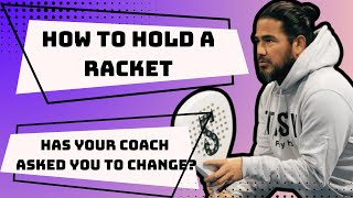 How to hold a padel racket Is your coach asking you for a continental grip He is probably wrong [upl. by Ashly]