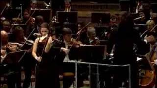 NIGHTFROGCOM  Hilary Hahn plays Korngold concerto [upl. by Oileve]