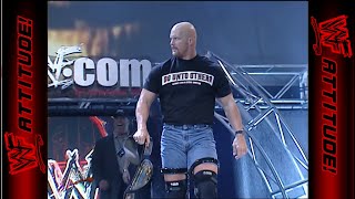 RAW IS WAR Intro  Stone Cold quotDangerousquot Entrance  July 23 2001 [upl. by Koorb]