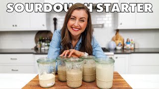 Easy Sourdough Starter Guide Just Flour amp Water [upl. by Aibun]