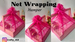 Simple Net Wrapping  Hamper craftykid18 [upl. by Radie]