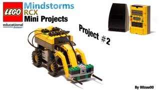 Lego Mindstorms RCX Mini Projects  Project 2 [upl. by Ecnav]