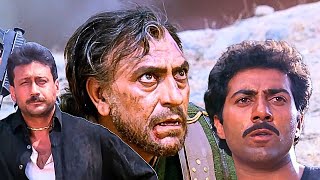 Tridev Movie Sunny Deol  Amrish Puri के अड्डे पे घुस की करी खूब पिटाई  Sunny Deol जबरजस्त सीन [upl. by Yajet]