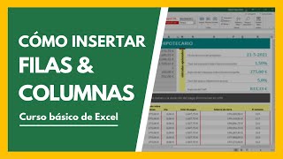 Cómo Insertar y Eliminar Filas y Columnas en Excel ✅ Microsoft 365 [upl. by Schaffer392]