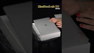 Unboxing MacBook air M1 shorts viral apple [upl. by Edin]