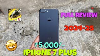 iPhone 7 Plus Full Review in 2024  Free Fire Test  Camera Test  Cashify Super Sale  Must Watch [upl. by Svoboda421]