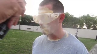 GETTING PEPPER SPRAYED AT THE POLICE ACADEMY  Painful [upl. by Aihsekel695]