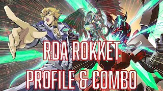 YUGIOH Red Dragon Archfiend Rokket Deck Profile amp Combo [upl. by Nancy]