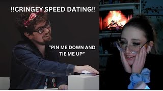 Reacting to CRINGEY speed dates [upl. by Elpmet993]