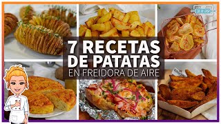 ✅ 7 Recetas de PATATAS en FREIDORA de AIRE que No Te Puedes Perder 🥔 🔥 Trucos Papas en Airfyer 😜 [upl. by Lud]