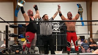 Fatal 4 Way Elimination Tag Team Championship match Resolute Wrestling 11824 [upl. by Htebazil]