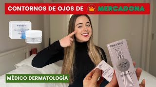 MÉDICO DERMATOLOGÍA ANALIZA CONTORNOS DE OJOS DE MERCADONA  REGEN SKIN SISBELA ¿MI FAVORITO [upl. by Huey]