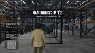 Entrepôt De Marchandise GTA V Online [upl. by Nattie]