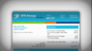 DTE Energy residential eBill email notification [upl. by Ynnoj]