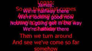 Big Time Rush  Halfway there with lyrics [upl. by Macdougall926]