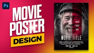 PHOTOSHOP TUTORIAL  How to Create an Epic Movie Poster Design [upl. by Einallem]