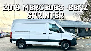 2019 MercedesBenz Sprinter Cargo Van Dually 30L [upl. by Eneles]