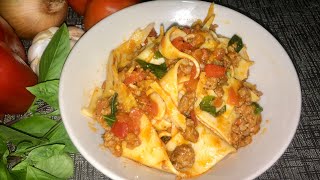 Pappardelle Pasta Recipe TGK045 [upl. by Harlene380]